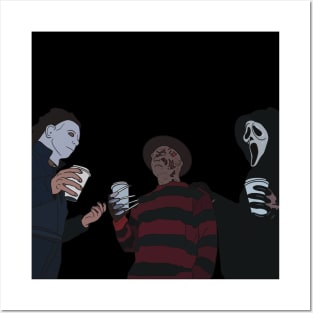 Horror And Coffee Posters and Art